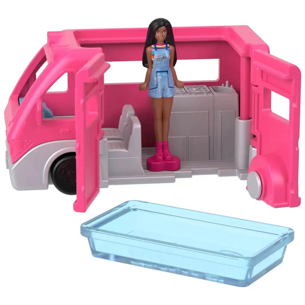 Barbie: Mini BarbieLand járművek - Álom lakóautó szett - Mattel kép 2