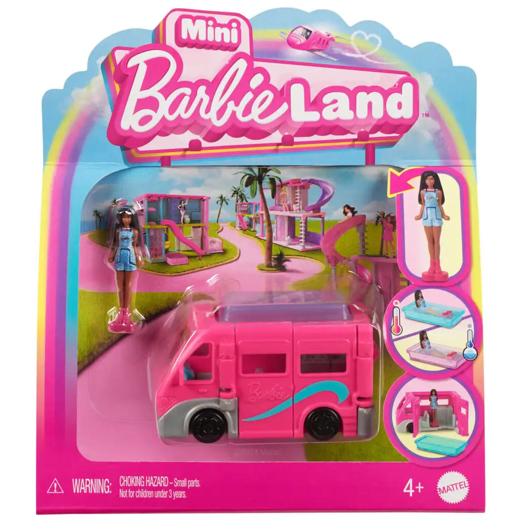 Barbie: Mini BarbieLand járművek - Álom lakóautó szett - Mattel kép 1