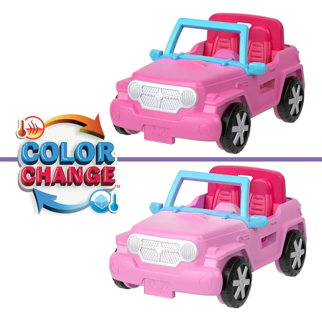 Barbie: Mini BarbieLand járművek - Álom terepjáró szett - Mattel kép 2