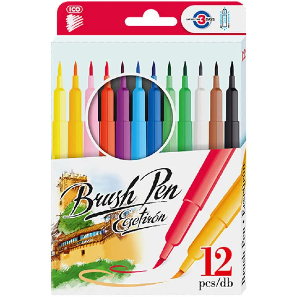 ICO: Brush Pen ecsetirón készlet 12db-os kép 1