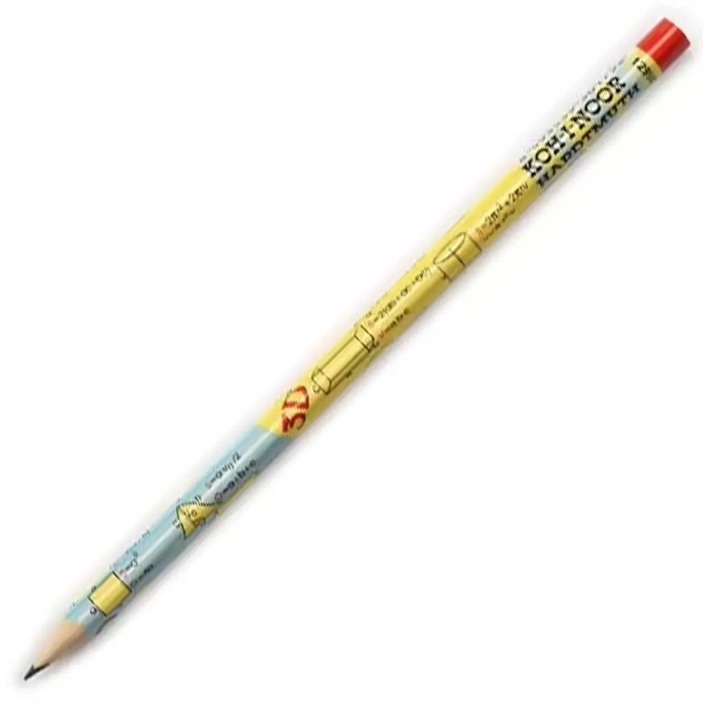 KOH-I-NOOR 1291 Háromszögletű Grafitceruza Képletekkel kép 1