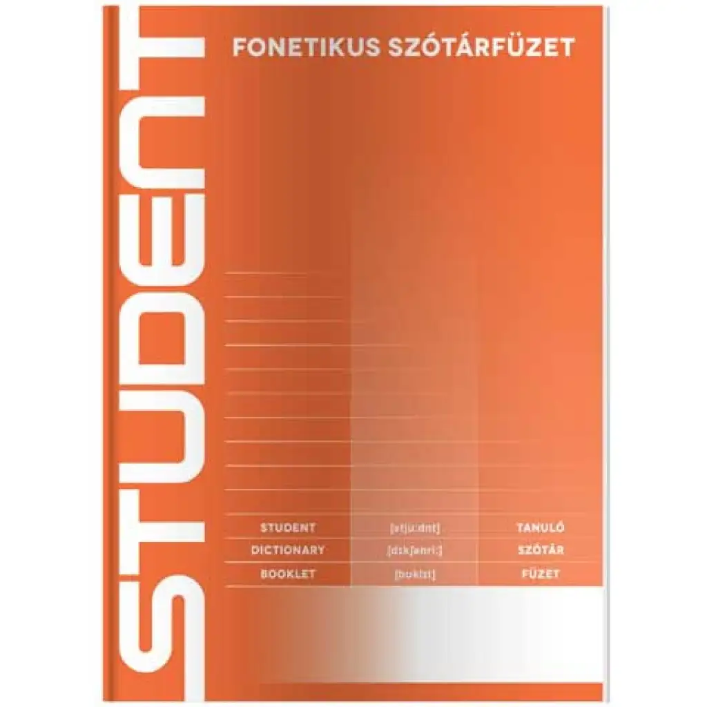 ICO: Student fonetikus szótárfüzet A/5 kép 1