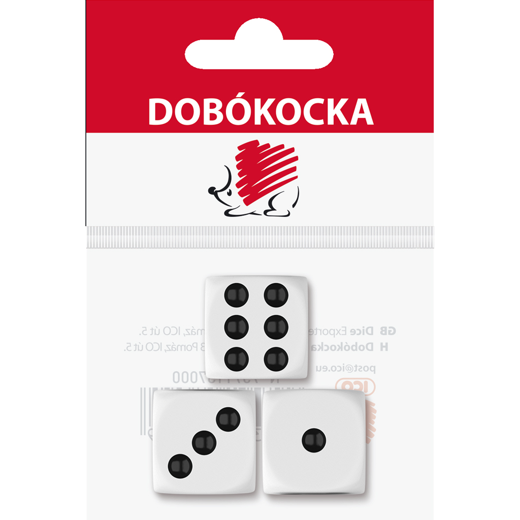ICO: SÜNI dobókocka 3db-os szett kép 1