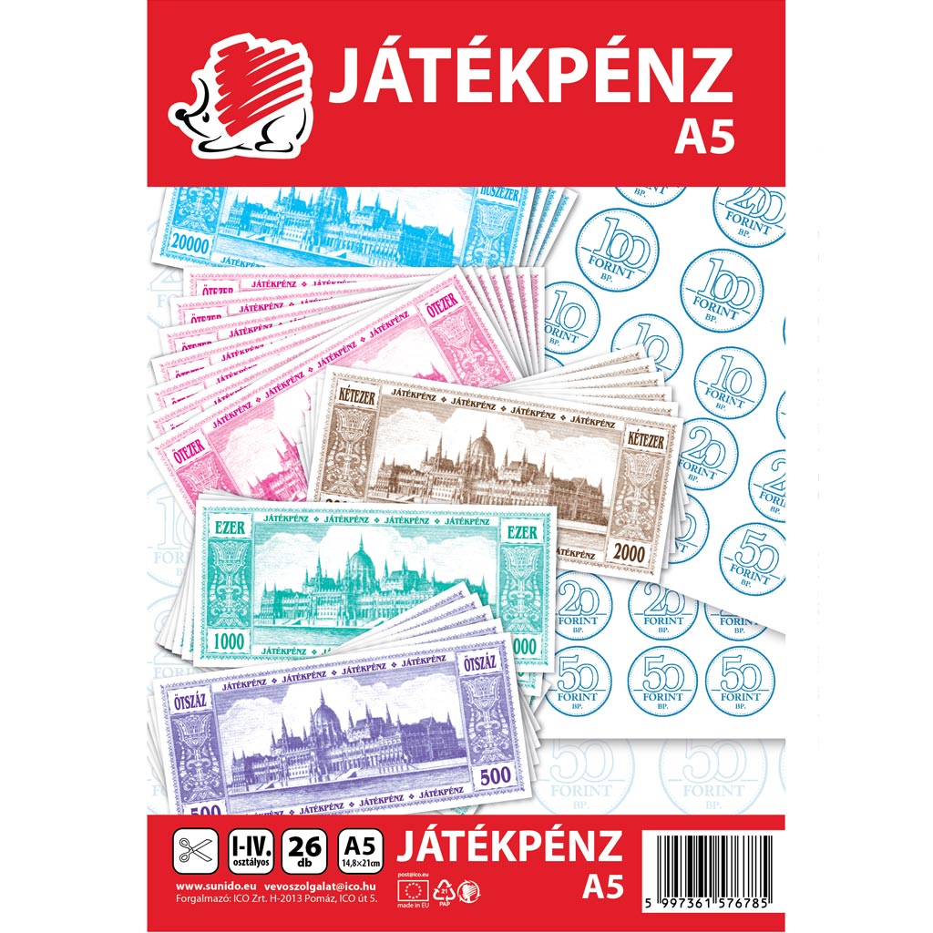 ICO: SÜNI játékpénz csomag kép 1