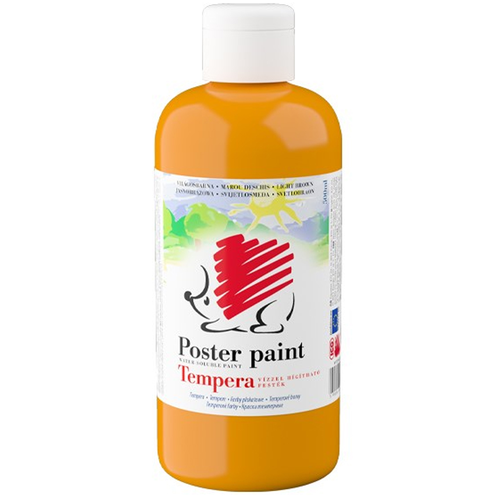 ICO: Süni tempera világosbarna színben 500ml kép 1