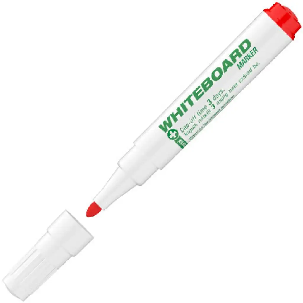 ICO: Antibakteriális Whiteboard 11XXL filc piros színű kép 1