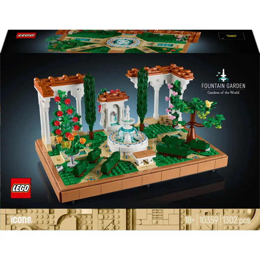 LEGO® Icons: Kert szökőkutakkal (10359) kép 1