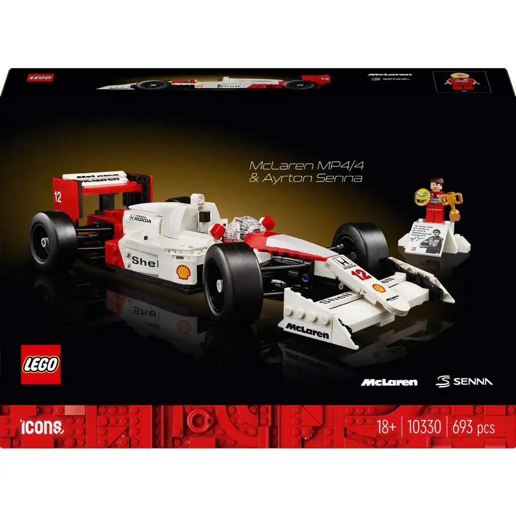 LEGO® Icons: McLaren MP4/4 és Ayrton Senna (10330) kép 1
