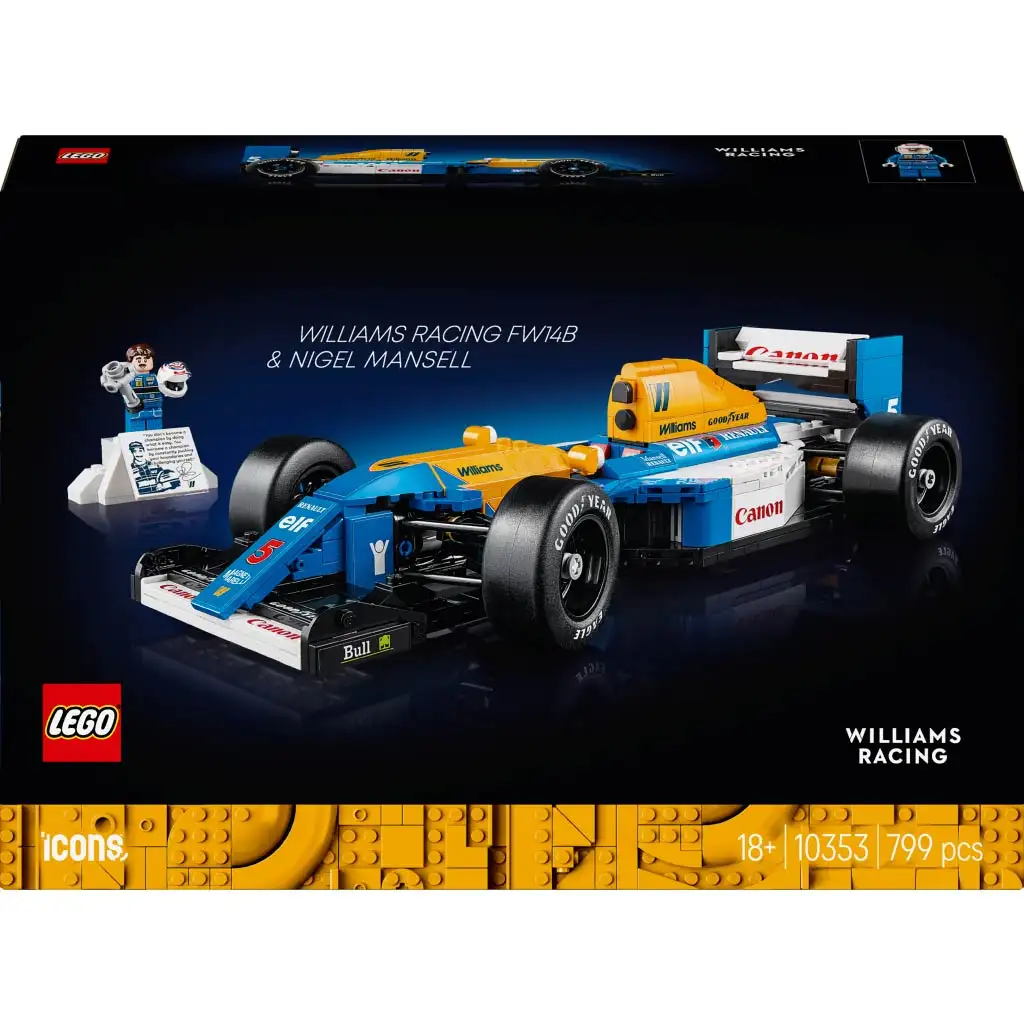 LEGO® Icons: Williams Racing FW14B és Nigel Mansell (10353) kép 1