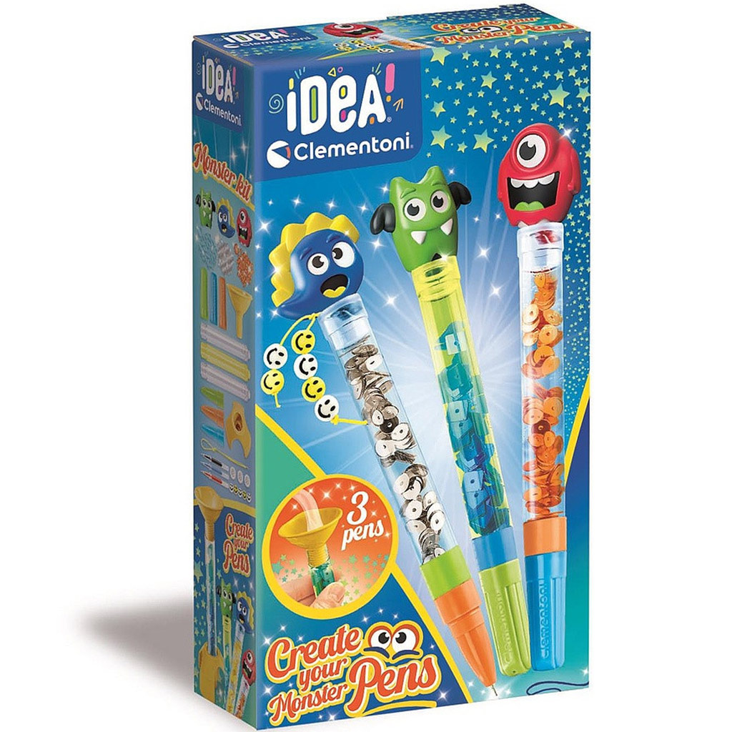 Idea! Szörnyes toll készítő szett - Clementoni kép 1