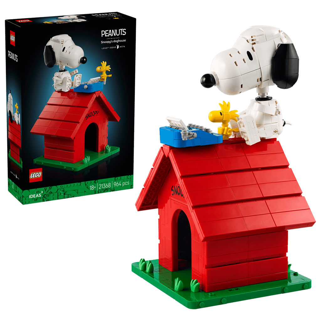 LEGO® Ideas: Peanuts: Snoopy kutyaháza (21368) kép 1