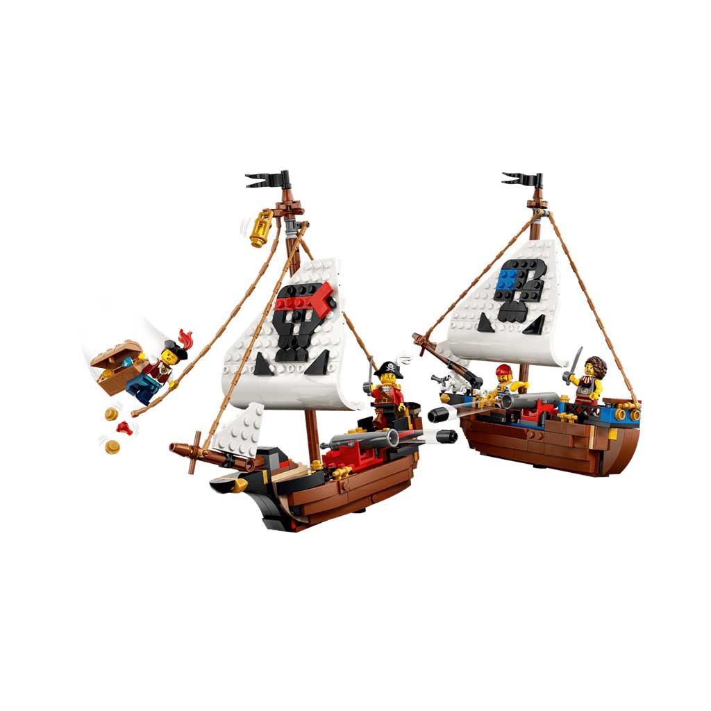 LEGO® Creator: Ikonikus kalózhajó (31387) kép 5