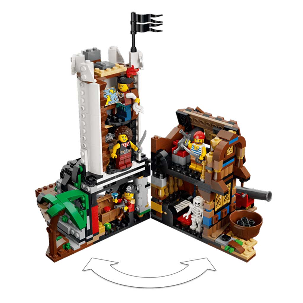 LEGO® Creator: Ikonikus kalózhajó (31387) kép 6