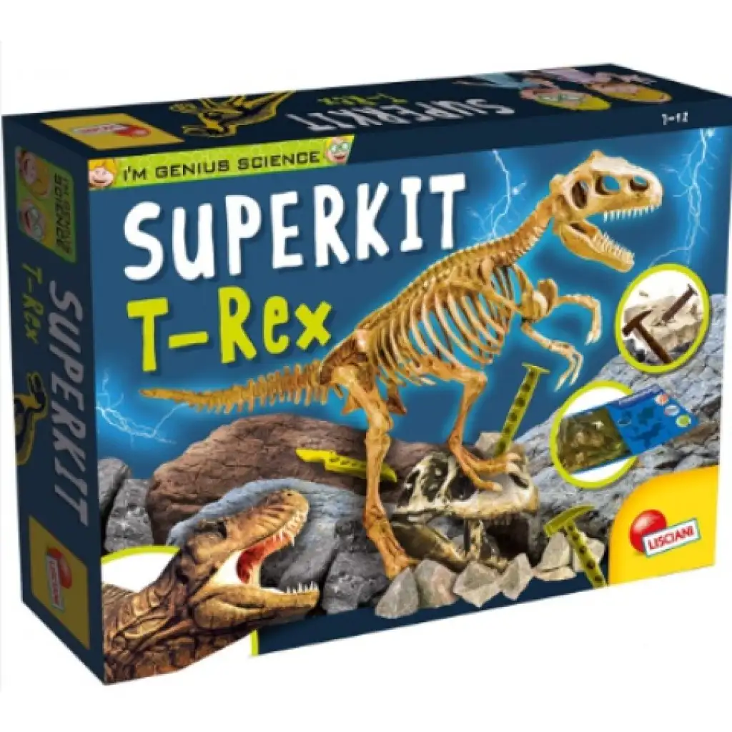 I'M Genius: Tyrannosaurus Rex dinoszaurusz régészkészlet szerszámokkal kép 1