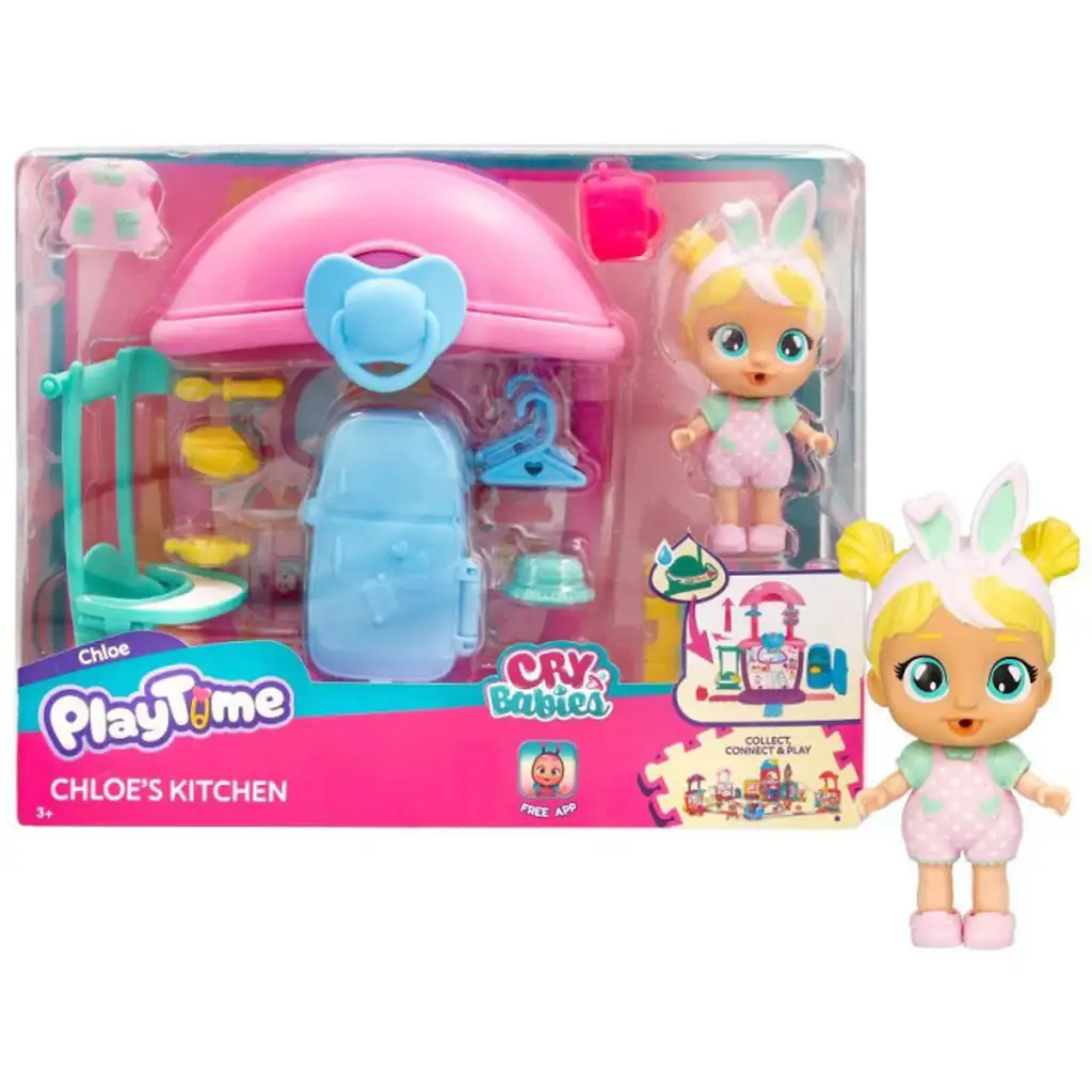 Cry Babies: Playtime - Chloe konyhája játékszett kép 1