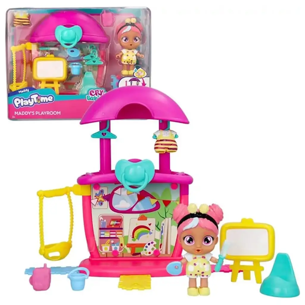 Cry Babies: Playtime - Maddy játszószobája játékszett kép 1