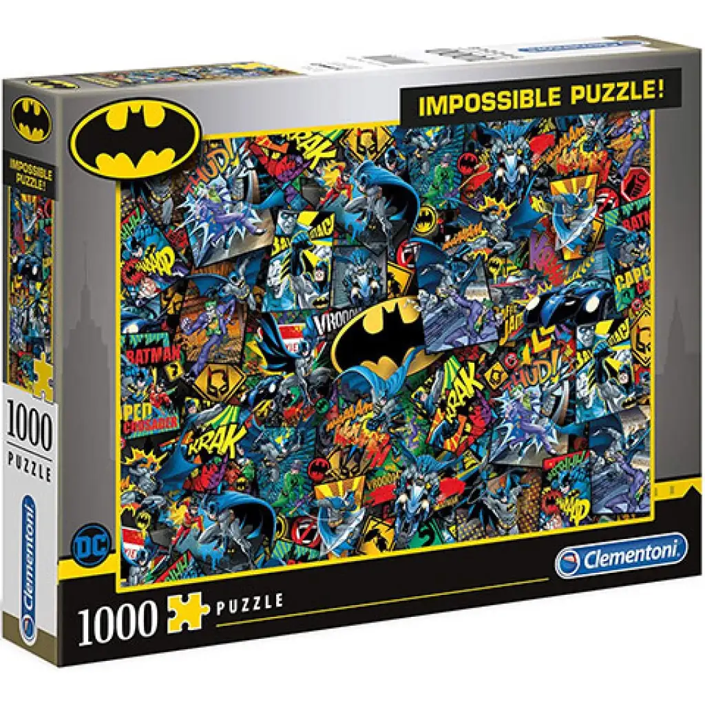 Batman impossible puzzle 1000db-os - Clementoni kép 1