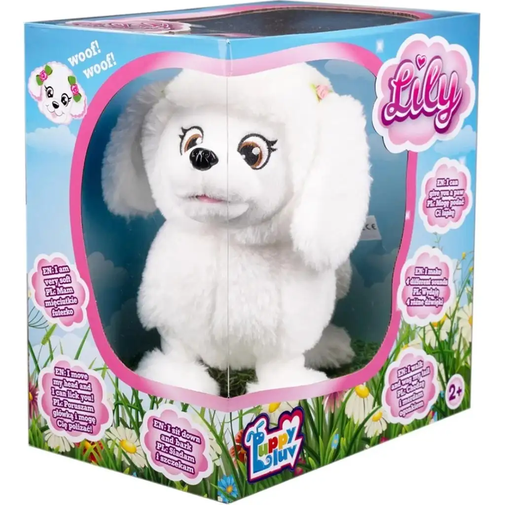 Lily az Interaktív plüss kutyus - Puppy Luv kép 2