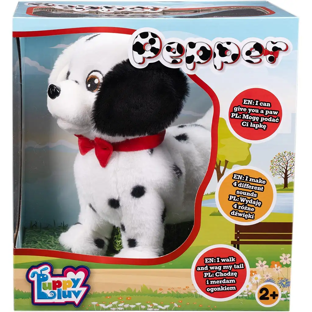 Pepper az Interaktív plüss kutyus - Puppy Luv kép 1