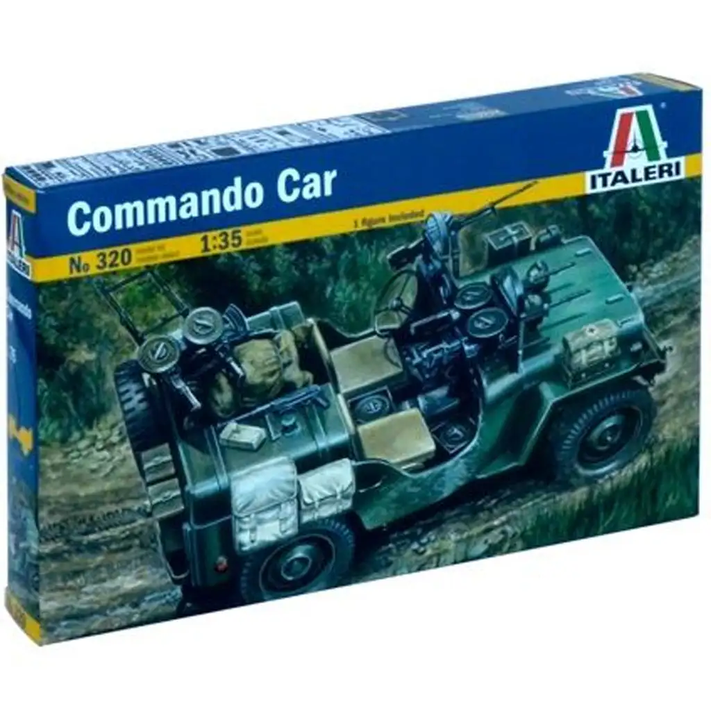 Italeri 1/35 Commando Car katonai jármű makett kép 1