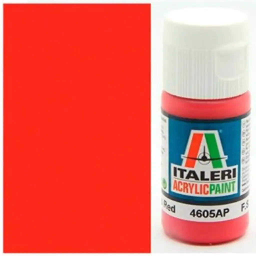 Italeri Gloss Red (4605AP) - Fényes piros makett festék 20ml kép 1