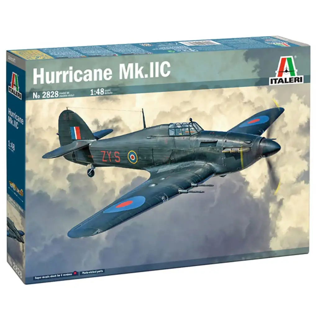 Italeri 1/48 Hurricane Mk.IIC repülőgép makett kép 1