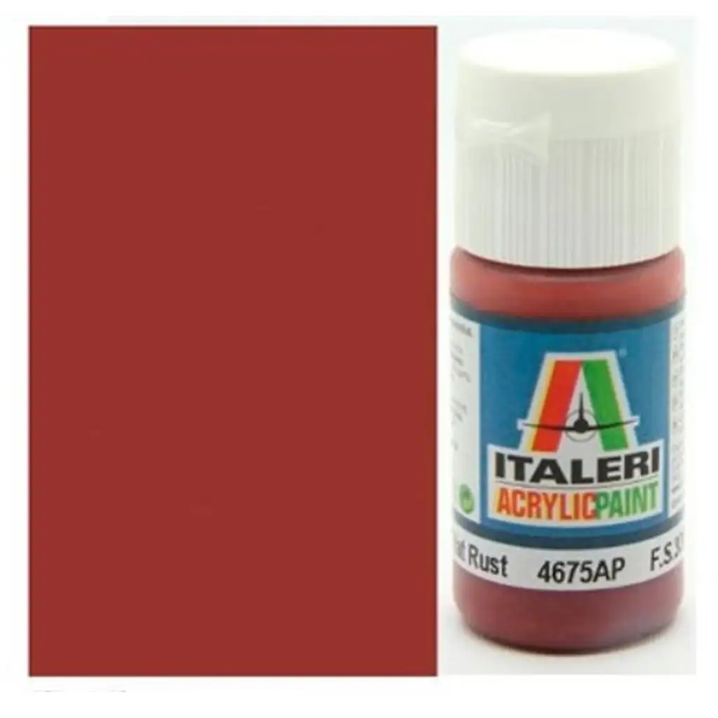 Italeri Flat Rust (4675AP) - Matt rozsdabarna makett festék 20ml kép 1
