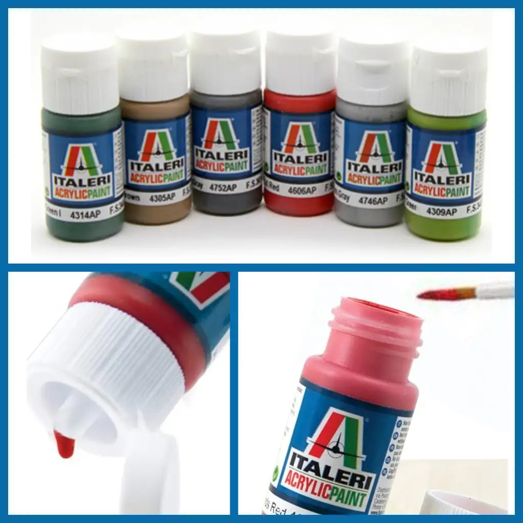 Italeri Flat Sand (4720AP) - Matt homokszínű makett festék 20ml kép 2