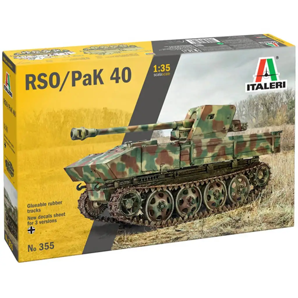 Italeri: 1/35 RSO/PaK 40 páncélvadász makett kép 1