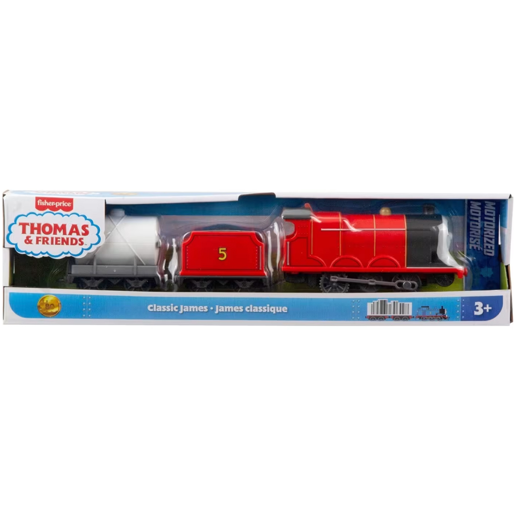 Fisher-Price: Thomas és barátai - James motorizált mozdony rakománnyal - Mattel kép 1