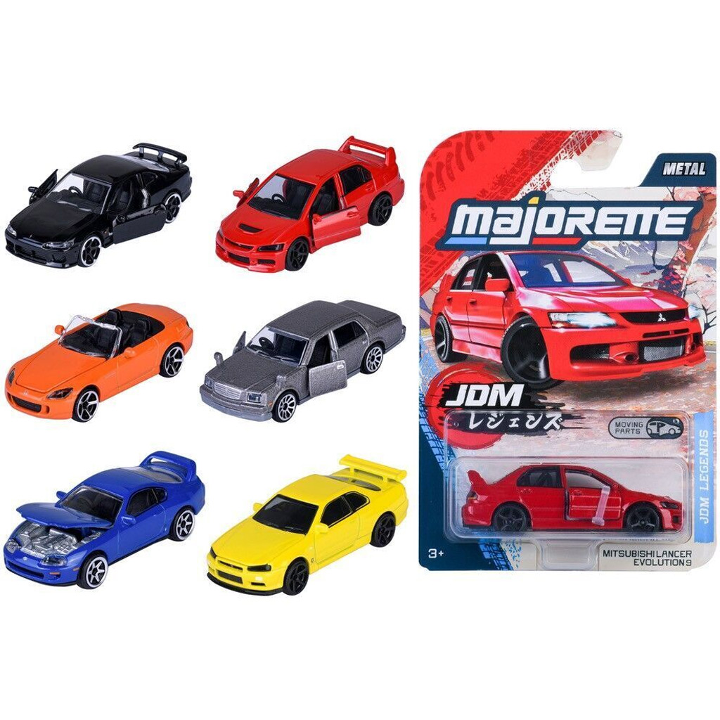 Majorette: JDM Legends prémium kisautó többféle változatban 1db - Simba Toys kép 1