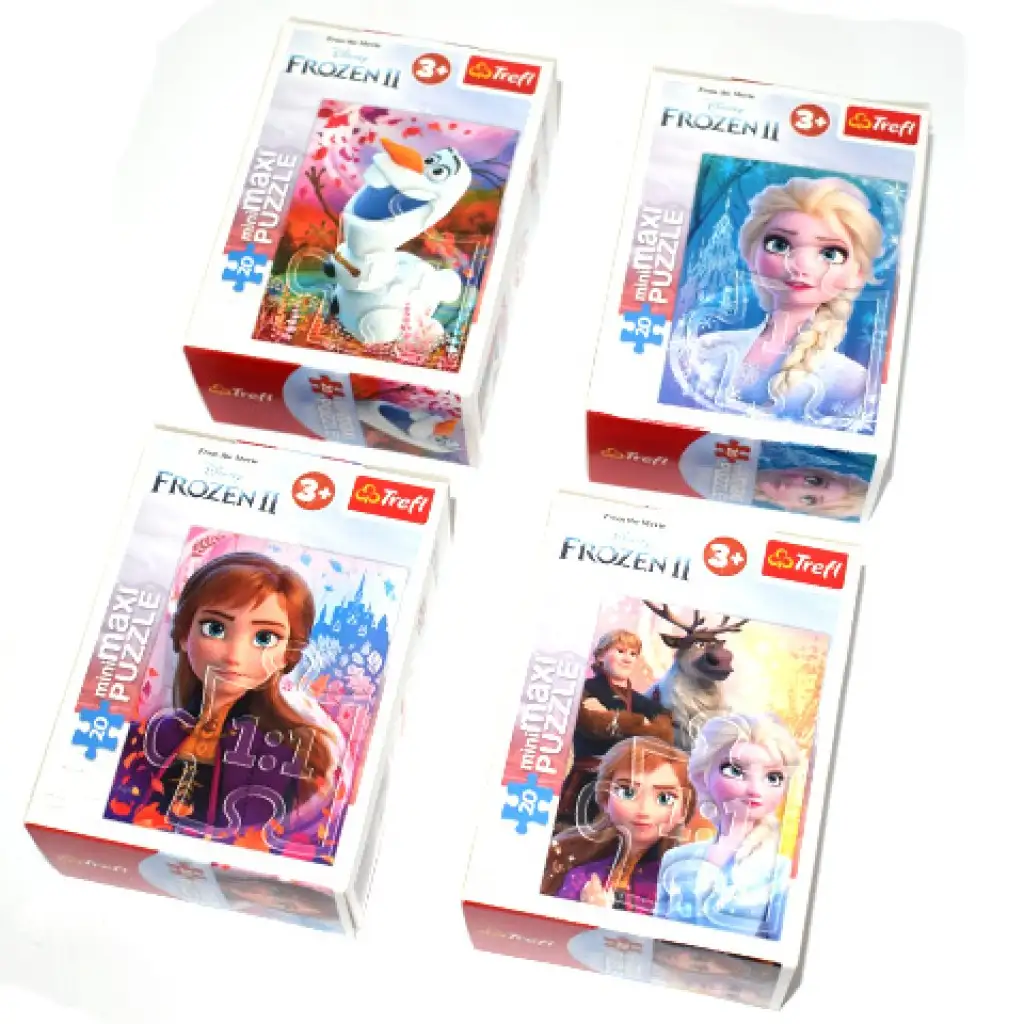 Disney: Jégvarázs 2 mini maxi 20db-os puzzle 4 féle - Trefl kép 1