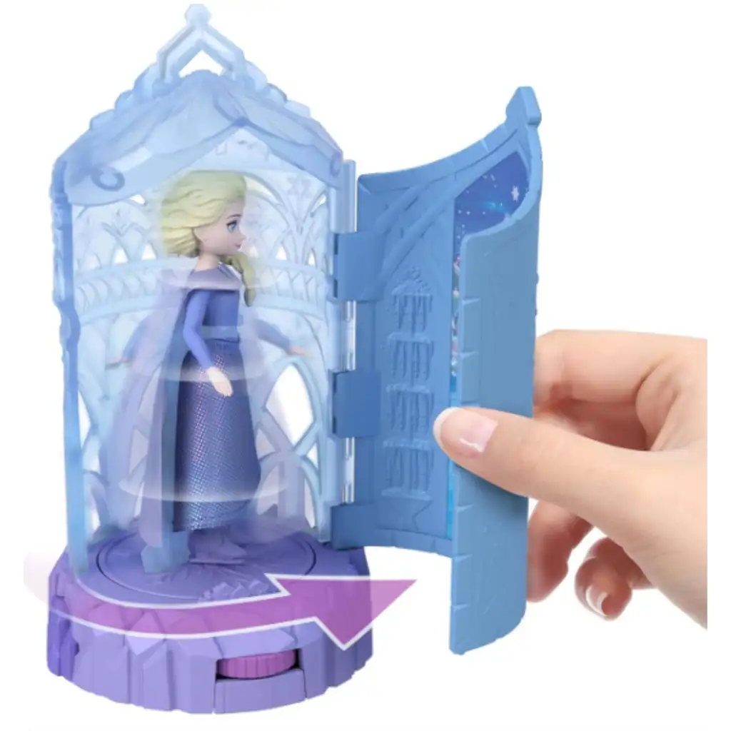 Jégvarázs: Mini meglepetés forgó toronyszoba - Mattel kép 2