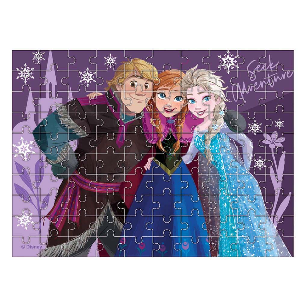 Luna: Jégvarázs 100db-os sötétben világító puzzle kép 2