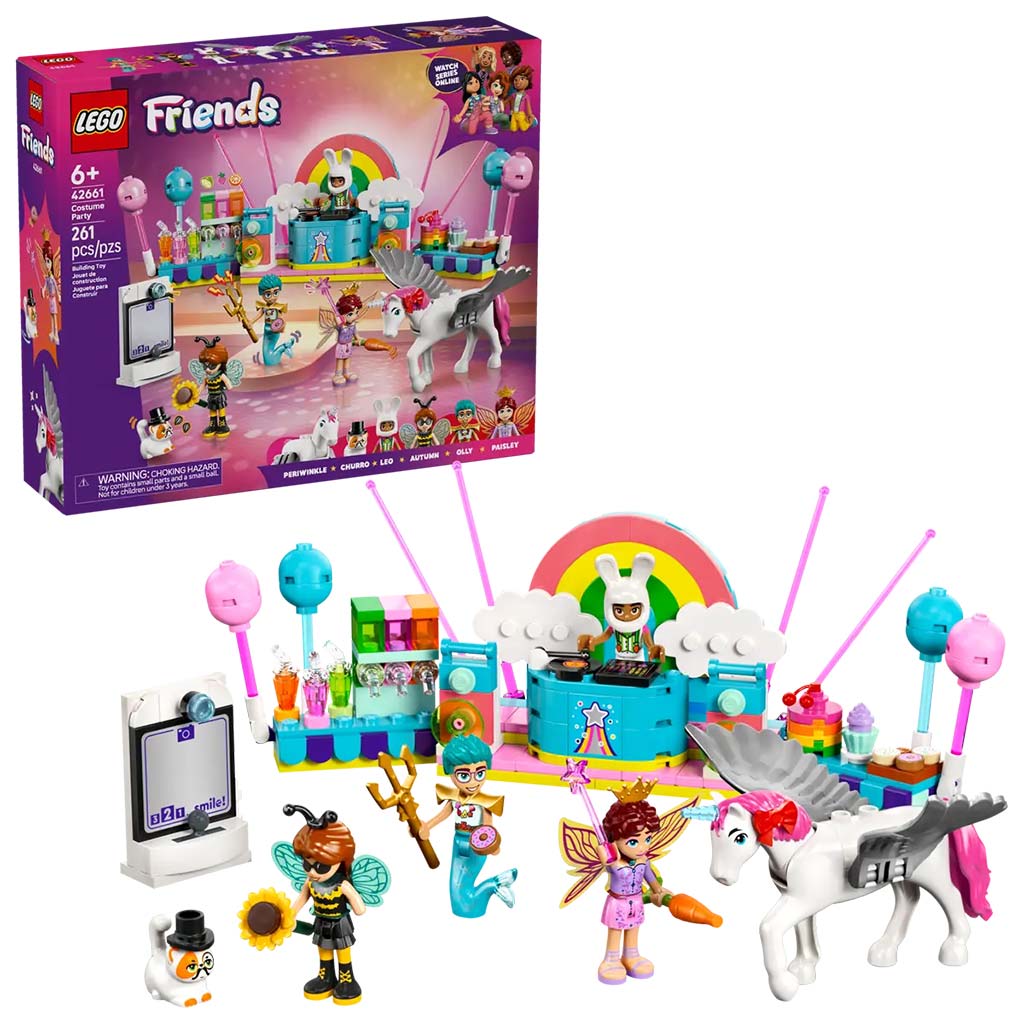 LEGO® Friends: Jelmezes buli egyszarvúval és tündérrel (42661) kép 1