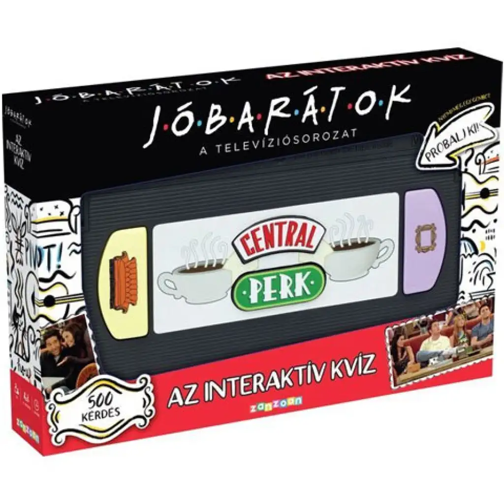 Jóbarátok: Az interaktív kvíz társasjáték kép 1