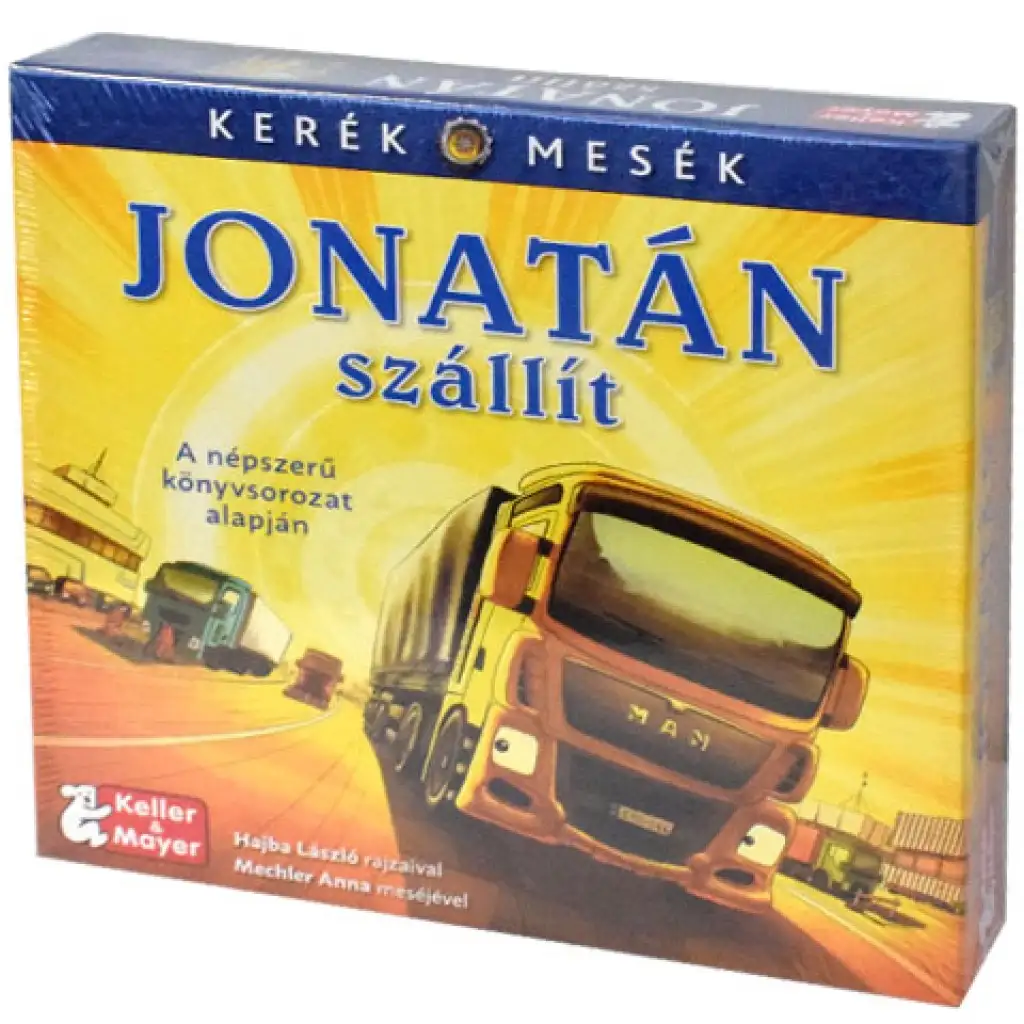 Jonatán szállít készségfejlesztő társasjáték kép 1