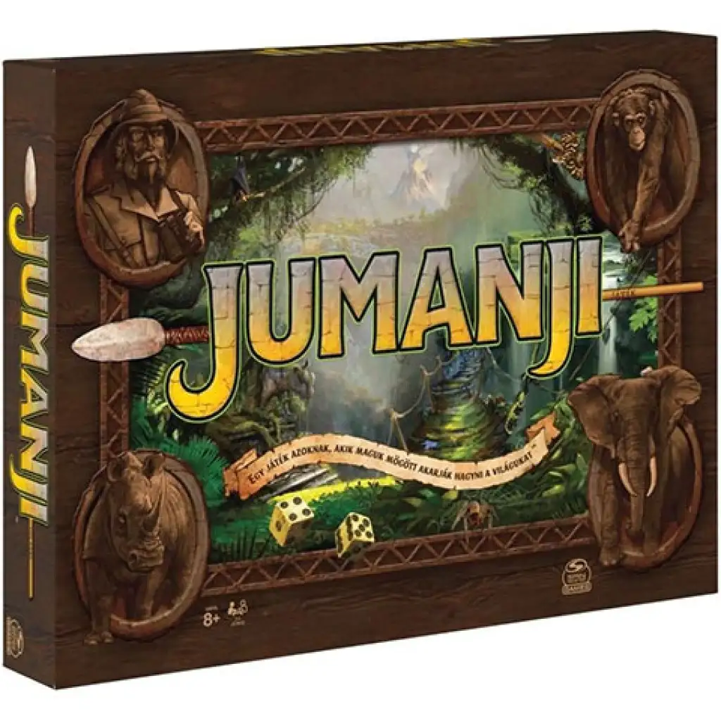 Jumanji társasjáták új kiadás - Spin Master kép 1