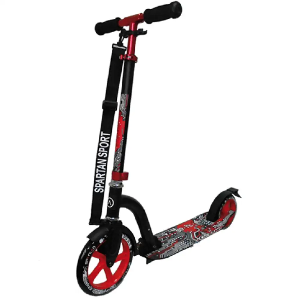 Jumbo II roller fekete-piros színben - Spartan kép 1