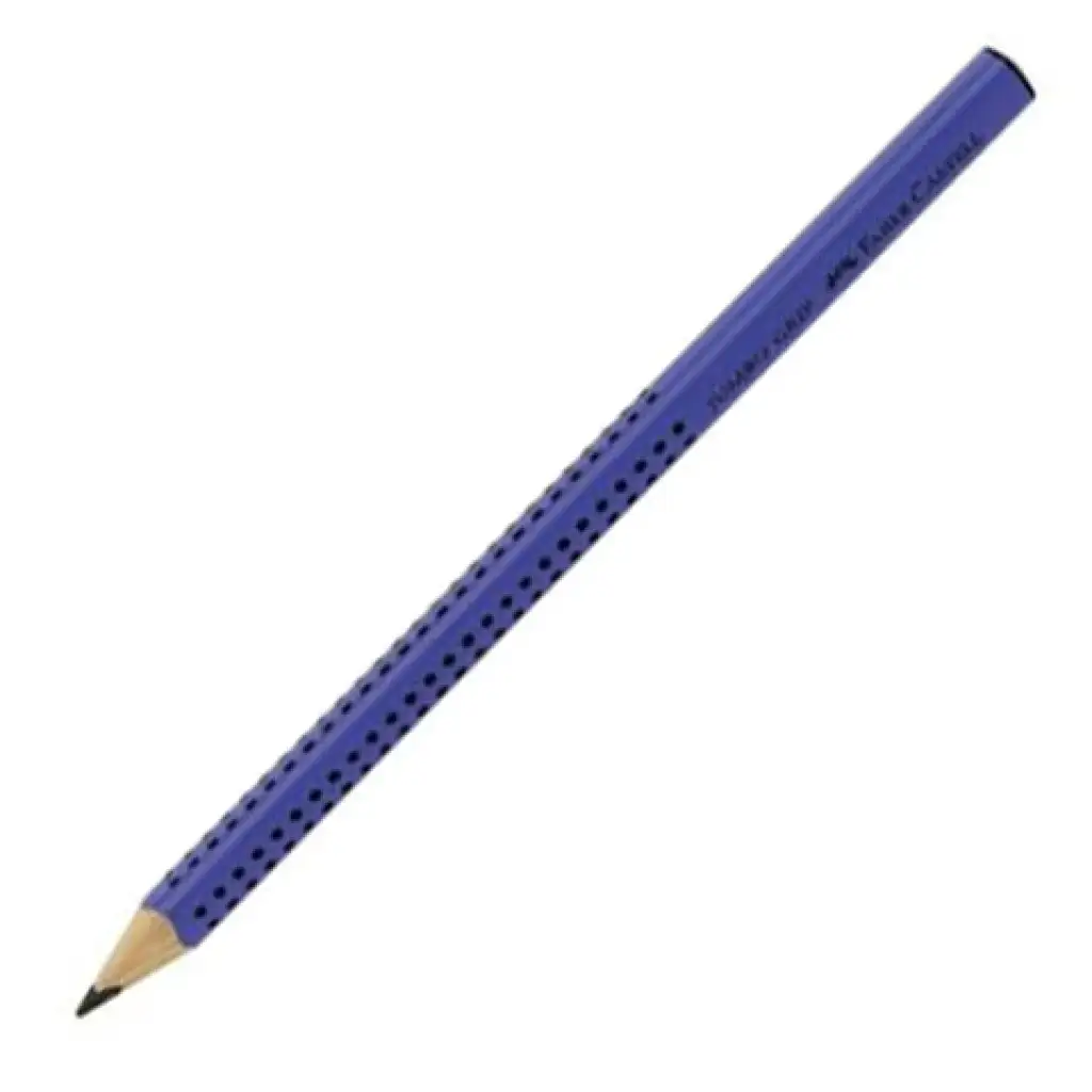 Jumbo Grip grafit ceruza B kék - Faber-Castell kép 1