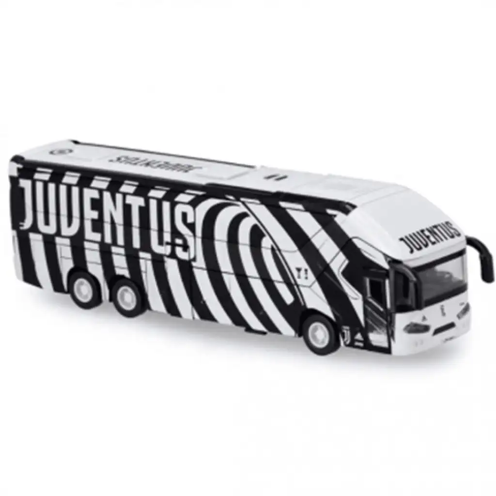 Juventus csapatbusz, hátrahúzós kisautó 1/50 - Mondo Motors kép 1