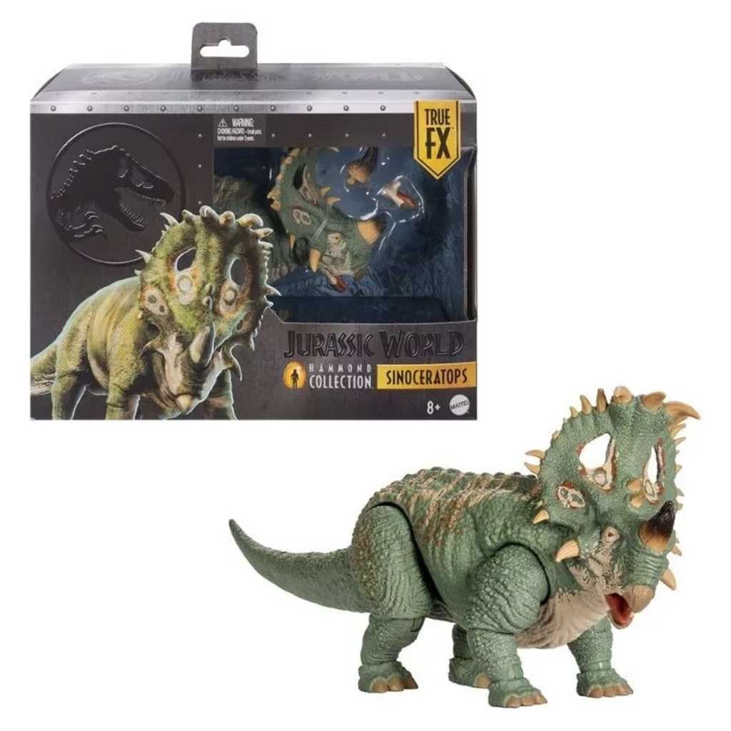 Jurassic World: Hammond Collection - Sinoceratops dinoszaurusz - Mattel kép 1