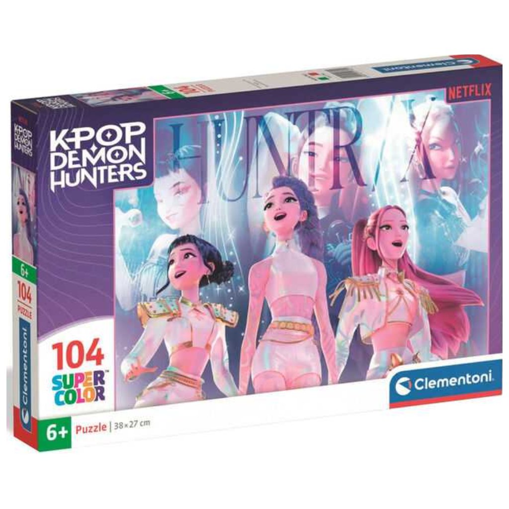 K-pop démonvadászok Super Color puzzle 104 db-os kép 1
