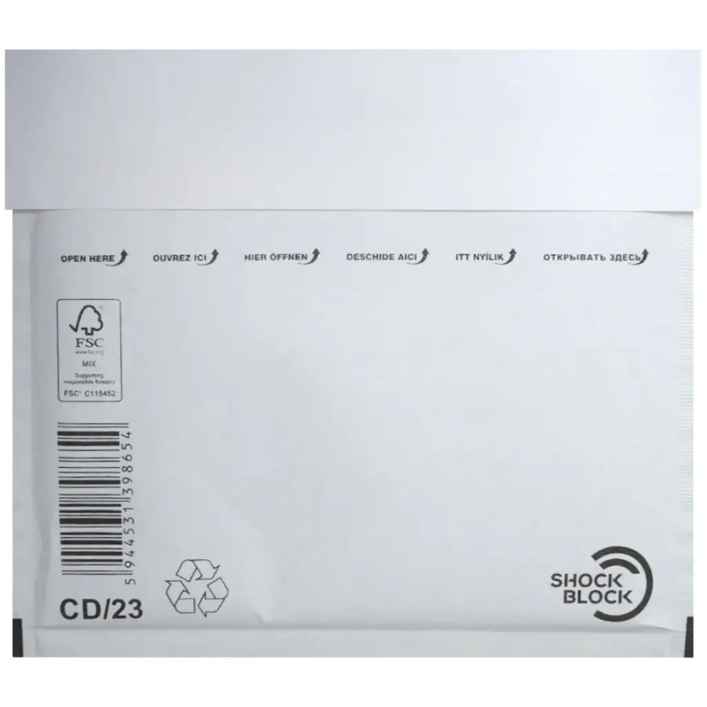 Légpárnás boríték CD-23 180x165mm 1db kép 1