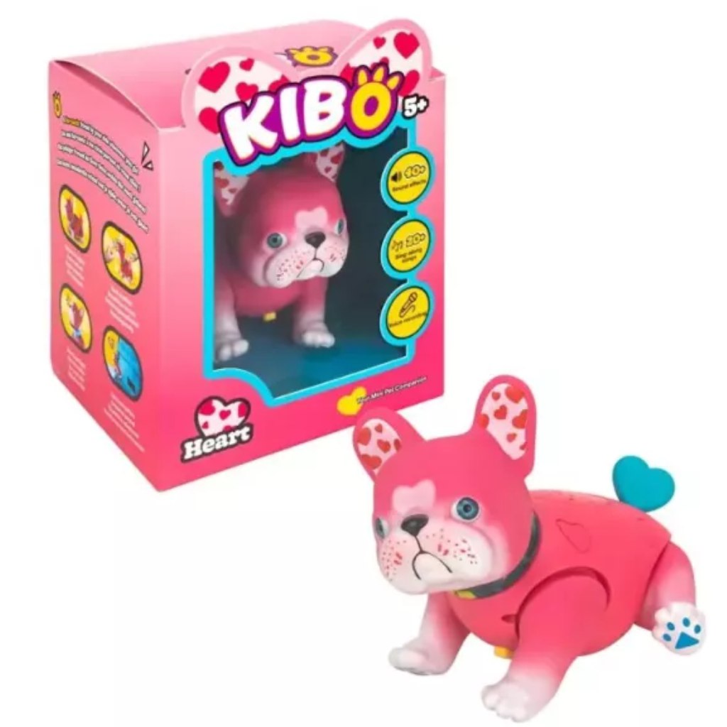 Kaboom Kibo - francia bulldog interaktív kutya: Heart kép 1