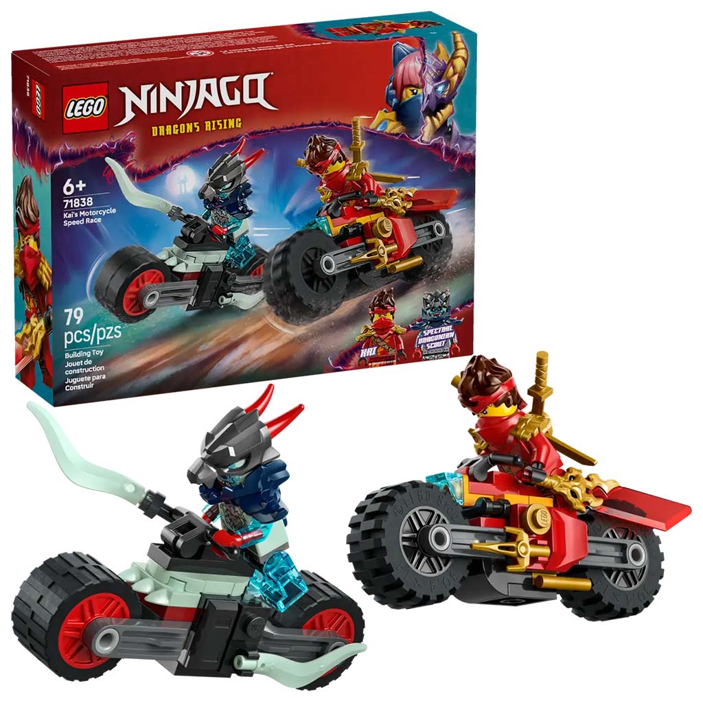 LEGO® Ninjago: Kai motorkerékpáros versenye (71838) kép 1