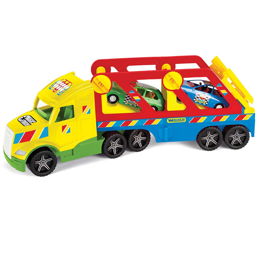 Magic Truck Basic Kamion sportautókkal - Wader kép 2