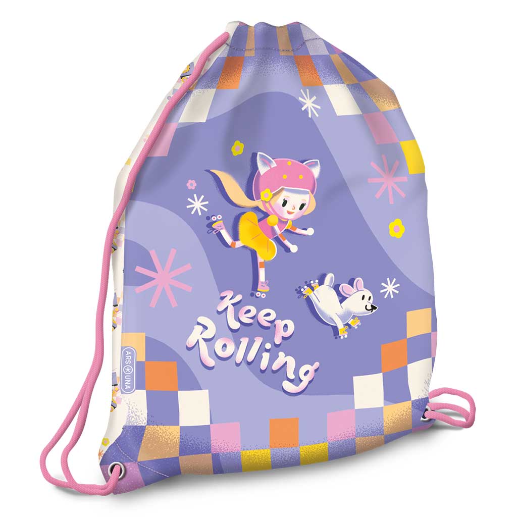 Ars Una: Keep Rolling tornazsák, sportzsák 32x42cm kép 1