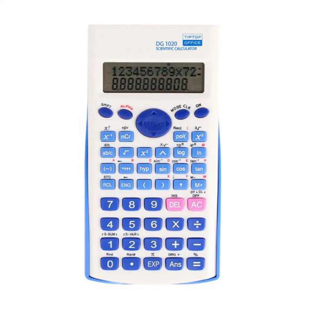 Spirit: DG-1020 számológép kék színben kép 1