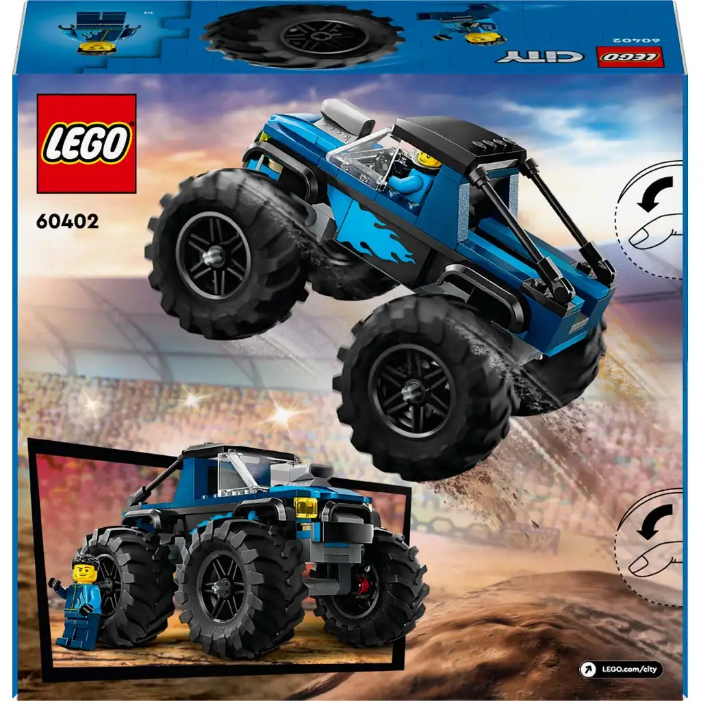 LEGO® City: Kék Monster truck (60402) kép 2